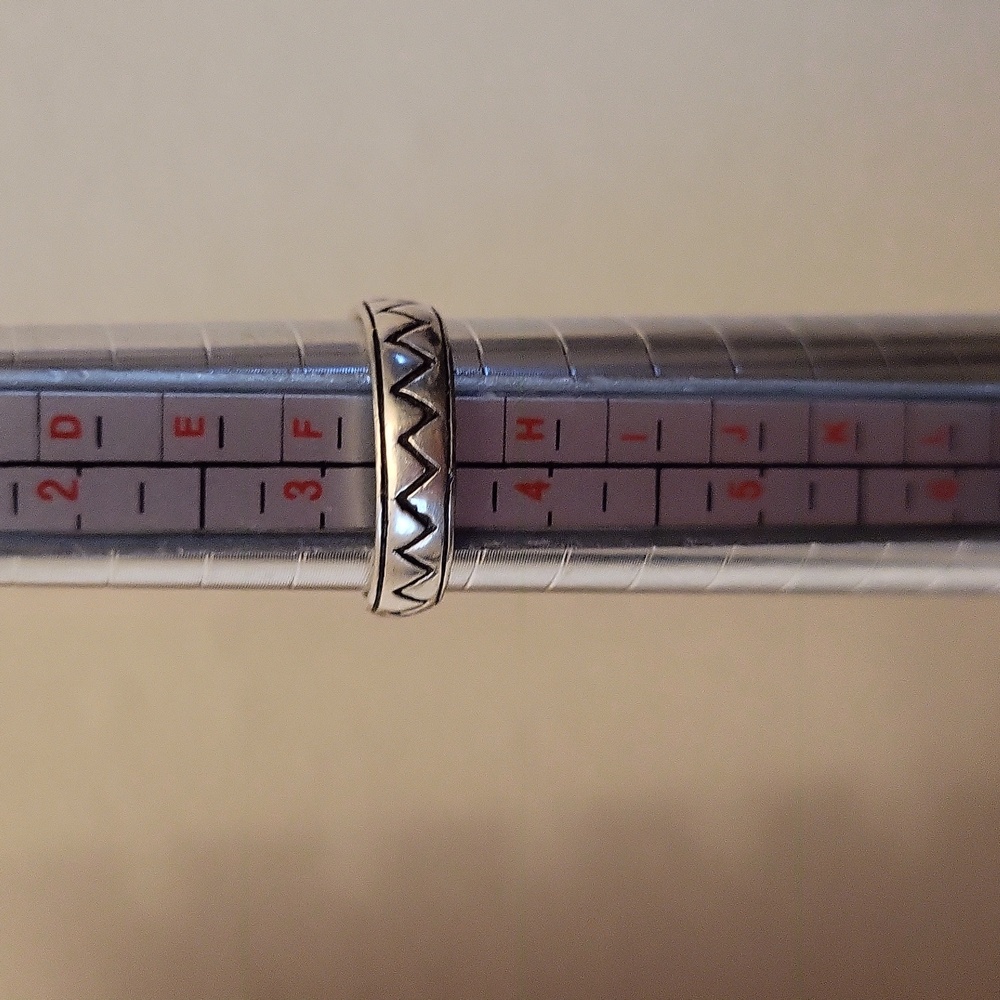 925 Silver Adjustable Toe Ring - image 6